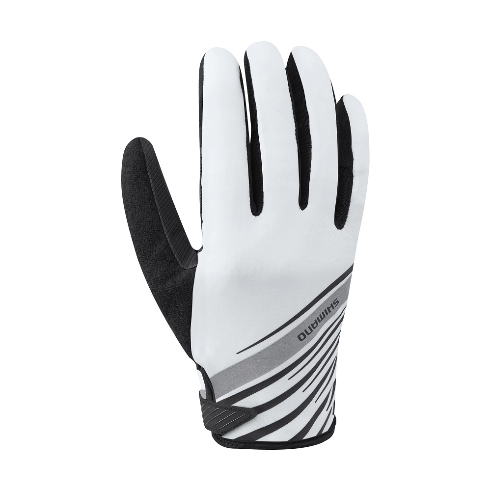 ECWGLBSTS12MW0105.jpg SHIMANO GUANTES LARGOS BLANCO M - Imagen 1