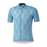 SHIMANO JERSEY AEROLITE AQUA BLUE L