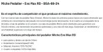 MICHE CAJA DE CENTRO EVO MAX RD BSC CERAMIC SPEED - Imagen 2