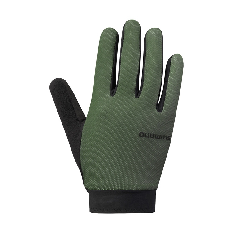 explorer-ff-olive.jpeg SHIMANO GUANTES EXPLORER FF GEL OLIVA S - Imagen 1