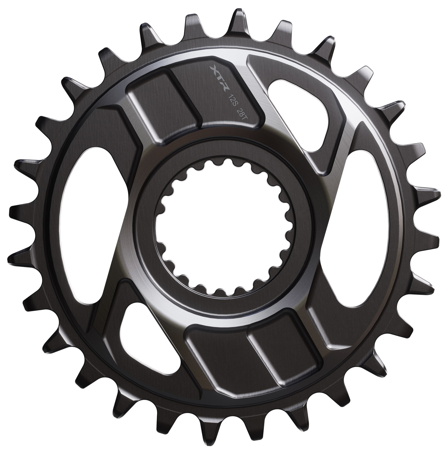xtr28.jpg SHIMANO PLATO CRM96 M9200 XTR 28T - Imagen 1